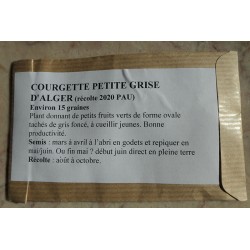 Courgette petite grise...